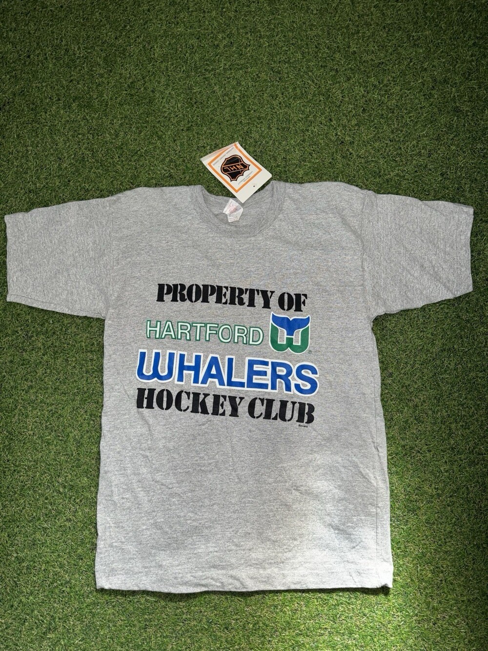 Vintage Hartford Whales T Shirt Size L BNWT NHL